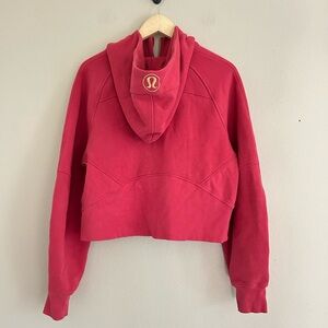 LULULEMON Scuba Oversized Half-Zip Hoodie M/L  Rasberry Special Edition
